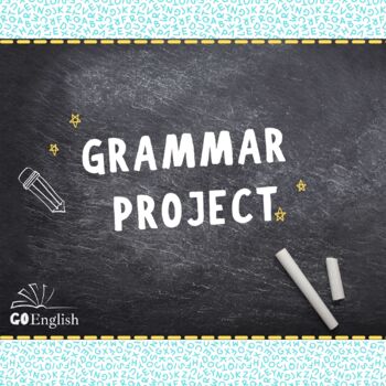 Preview of Grammar Project, End of Year, STAAR Review, Collaborative Project