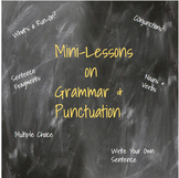 Grammar & Punctuation Mini-Lessons