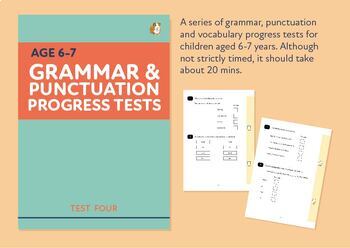 Preview of Grammar, Punctuation and Vocabulary Test - Test Four - Age 6-7 (KS1)