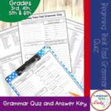 Grammar Quizzes With Answers  | Beginning Grammar Drills