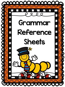Preview of Grammar Reference Sheets
