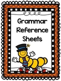 Grammar Reference Sheets