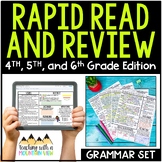Grammar Review Activities Parts of Speech