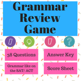 Grammar Review Game