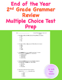 Grammar Review Multiple Choice Worksheet End of the Year T