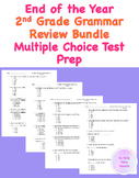 Grammar Review Multiple Choice Worksheets End of the Year 