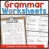 Grammar Review Worksheets