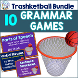 Grammar and Language Review Trashketball Bundle (10 +1 Games)