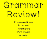Grammar Review Worksheet!