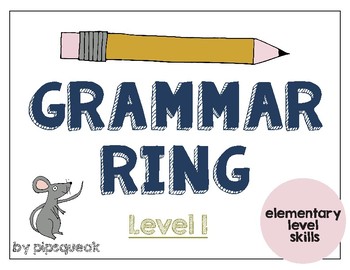 Preview of Grammar Ring:  Level 1