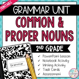 Grammar Second Grade Activities: Common & Proper Nouns