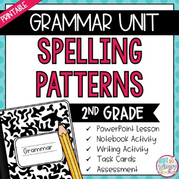 Preview of Grammar Second Grade Activities: Spelling Patterns