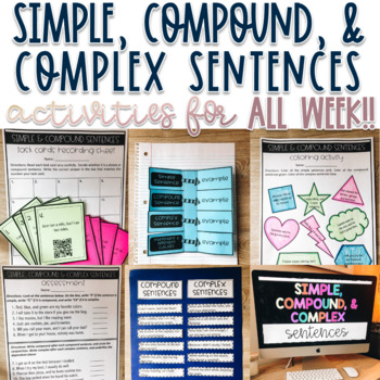 Preview of Simple, Compound, and Complex Sentences