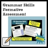 Grammar Skills Formative Assessment for Middle Grades ELA