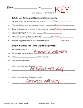 grammar skills worksheets for 3rd grade reading street unit 6 by from the hive
