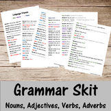Grammar Skit- Nouns, Verbs, Adjectives, Adverbs
