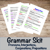 Prepositions, Pronouns, Interjections, and Conjunctions- G
