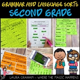 2nd Grade Grammar Sorts for Interactive Notebooks