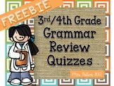 Grammar Spiral Review 3rd and 4th Grade Homework Morning W