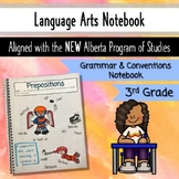 Grade 3 Grammar Notebook - Language Arts - Aligned with NE