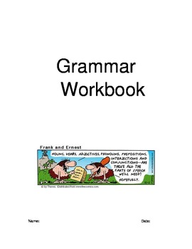 Preview of Grammar Workbook