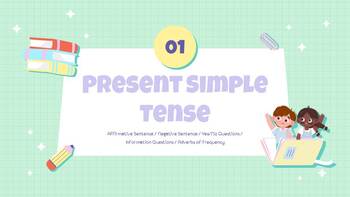 Preview of Grammar Summary: Present Simple Tense