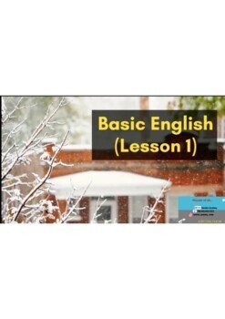 Preview of Grammar Synonyms With Activity And Answers - Basic English Lesson