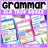 Grammar Task Boxes: ELA Task Box