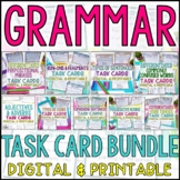 Grammar Task Card Bundle | Digital and Prinatable