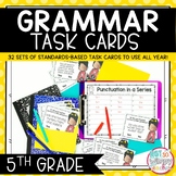 Grammar Task Card Bundle FIFTH GRADE