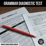 Grammar Diagnostic Test (#1 of 2): Epic Pre/Post Assessmen