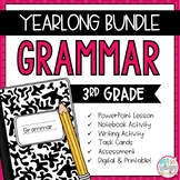 Grammar Third Grade Activities: Year-Long BUNDLE
