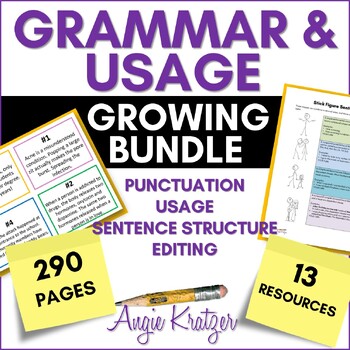 Preview of Grammar Warmups - Paragraph Editing - Apostrophe Worksheets - Quotations Marks