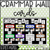 Grammar Wall Cards {Everything You Need for the Perfect Gr
