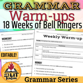 Grammar Warm-ups: 18 Weeks of Grammar Bell Ringers for Hig