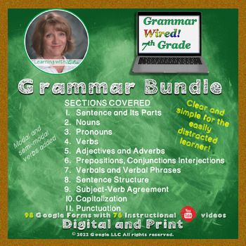 Preview of Grammar Wired! 7th Grade Bundle