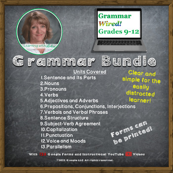 Preview of Grammar Wired! BUNDLE for Grades 9-12