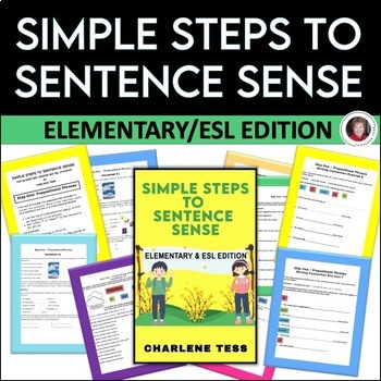 Preview of Grammar Workbook | Elementary and ESL | Simple Steps to Sentence Sense
