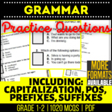 Grammar Worksheets | Nouns Verbs Adjectives Pronouns Capit