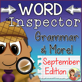 Preview of Grammar Worksheets {September Passages}