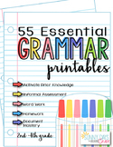 Grammar Worksheets for Second and Third Grade