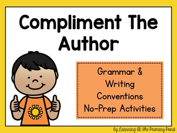 Preview of Grammar & Writing Conventions No-Prep Interactive Whiteboard Passages