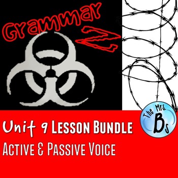 Preview of Grammar Z Unit 9: Passive & Active Voice