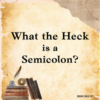 Preview of Grammar and Mechanics Mini-Lesson High School Punctuation: Semicolon