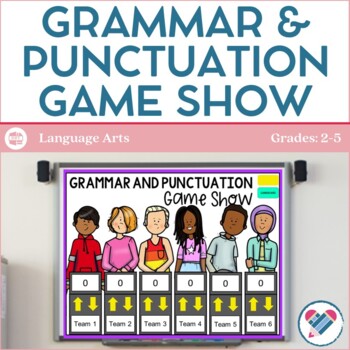 Preview of Grammar and Punctuation Jeopardy-Style Review Game Show