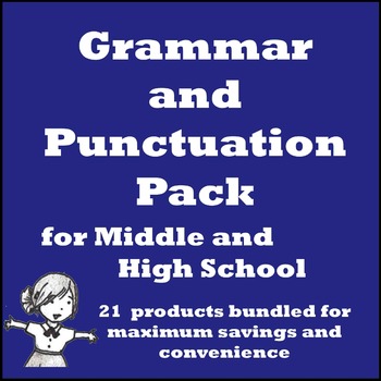 Preview of Grammar and Punctuation Pack