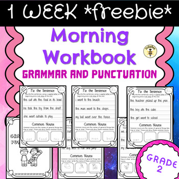 Preview of Grammar and Punctuation Year 2 FREEBIE