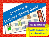 Grammar and Sentence Editing Game