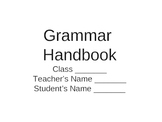 Grammar and Writing Handbook