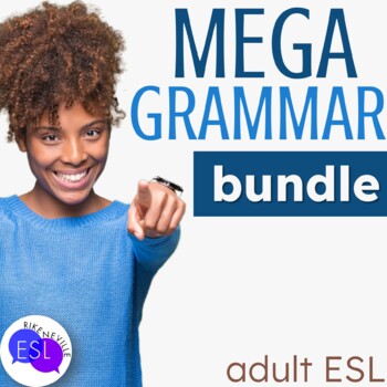 Preview of Grammar for Adult ESL and Secondary MEGA BUNDLE